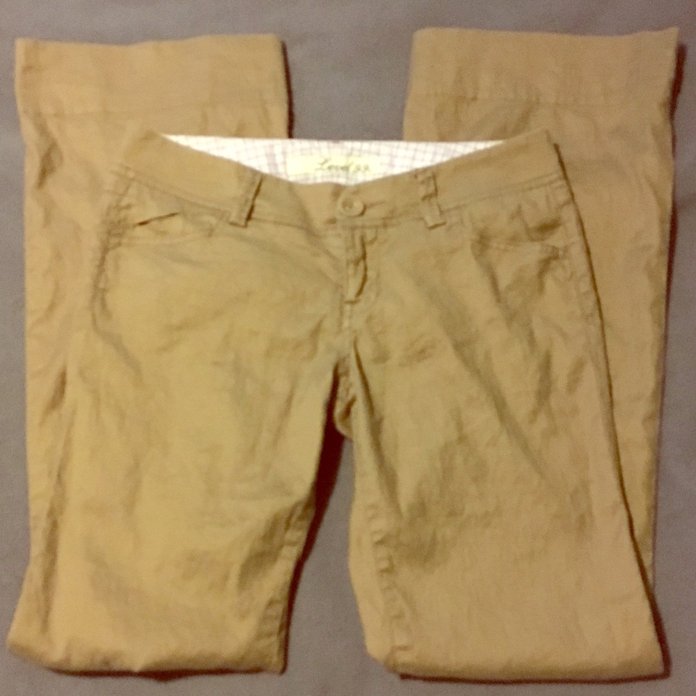 Anthropologie Level 99 Linen-Blend Pants